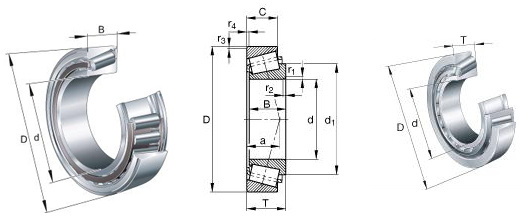 Automotive Inch Tapered Roller Bearing Lm Seris in Stock
