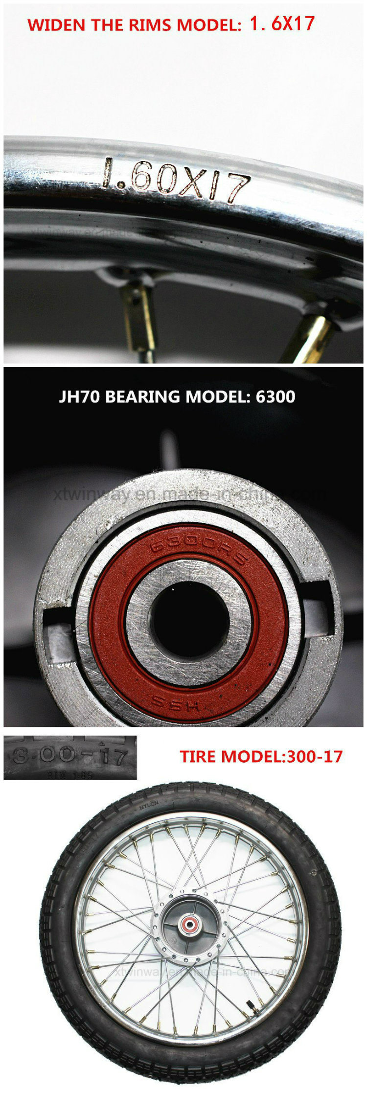 Jh-70 Motorcycle Wheel Hub Brake Drum Motorcycle Parts