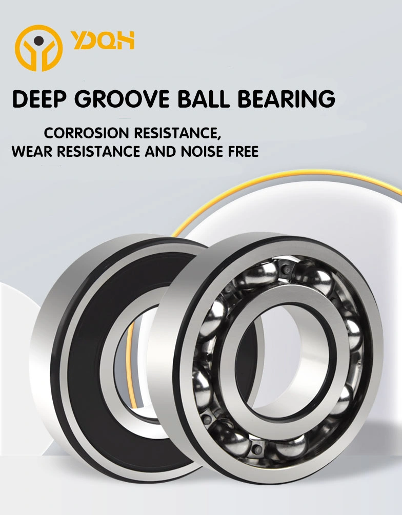 Deep Groove Ball Bearing High Precision Motor Bearing High Speed Bearing Low Noise 6200-2RS Zz
