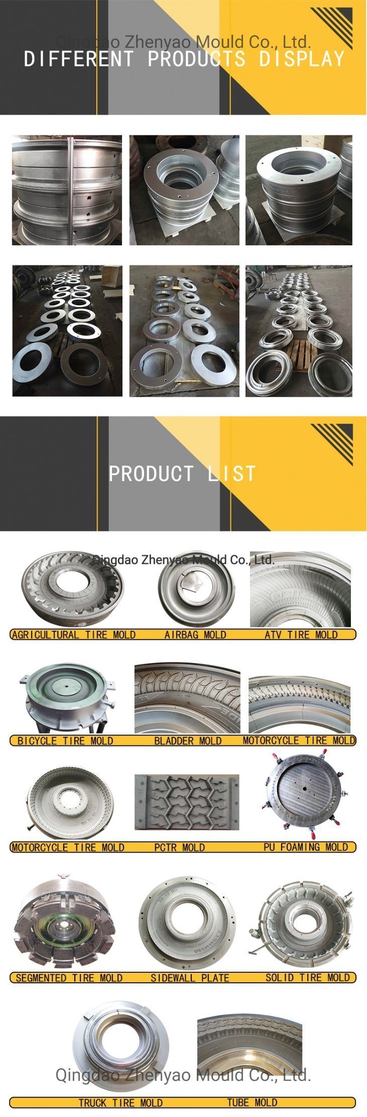 Light & Heavy Duty Truck Radial Tire Mold Tyre Mould