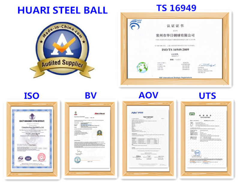 Stainless Steel Ball for Bearing and 304 316 420 Stainless Steel Bearing Balls