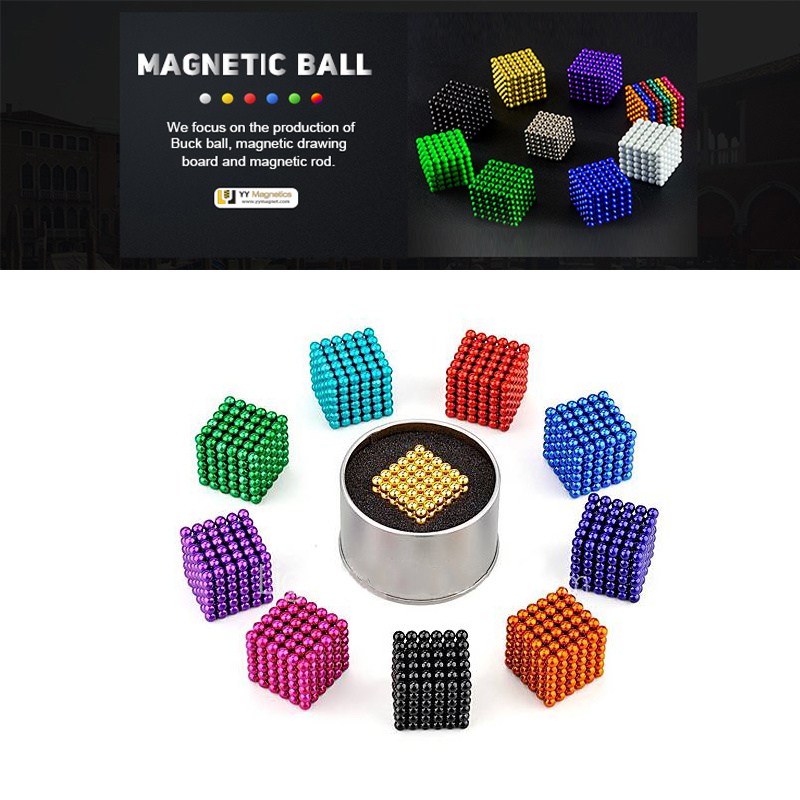 Magnetic Balls Toy Magnet 5mm 216PCS Magnetic Balls