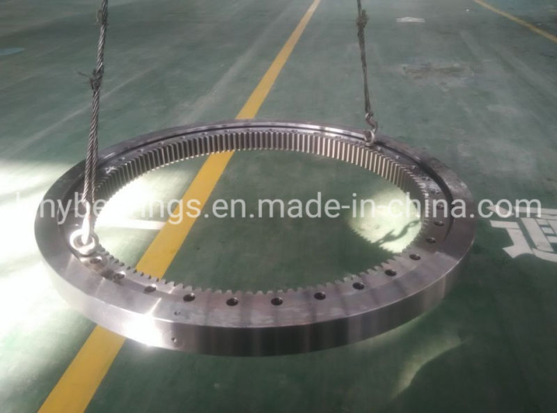 Toothed Slewing Ring Bearing Isb Geared Swing Bearing Flanged Ball Turntable Bearing (EB1.20.0844.200-1STPN)