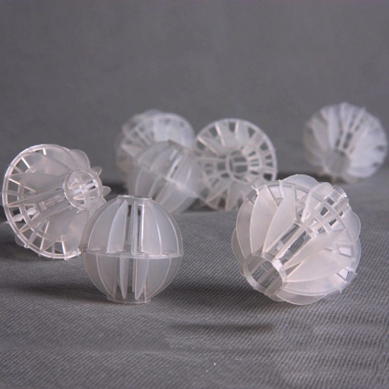 25mm 38mm 50mm 76mm Tower Packing Hollow Plastic Polyhedral Ball