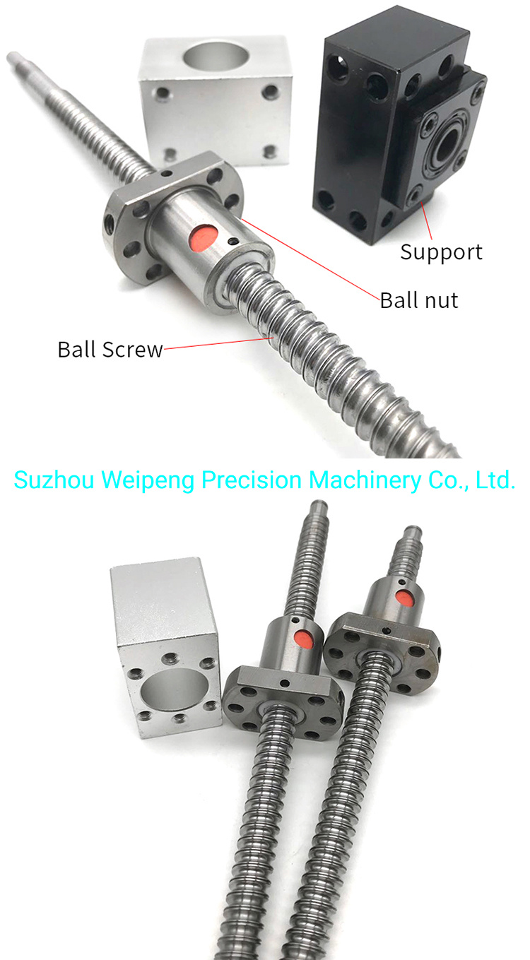 Ball Screw High Precision CNC Machine Parts Rolled Ball Screw