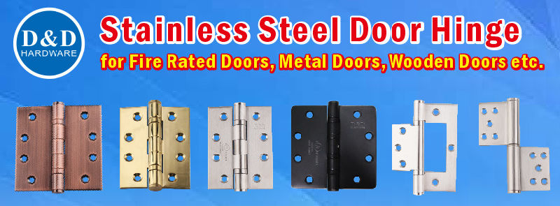 4 Inch Stainless Steel Ball Bearing Door Hinge for Metal Door