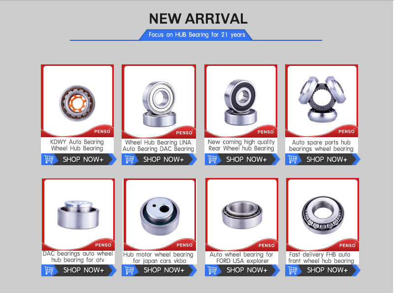 Penso Wheel Bearing 40750050 Suitable for Lada, FIAT OEM ODM Wheel Bearing Taper Roller Bearing