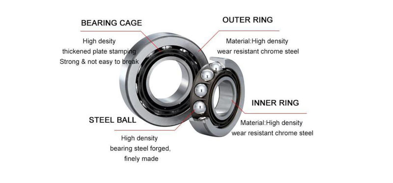 3300/5300 Standard Angular Contact Ball Bearings / Deep Groove Ball Bearing/ Self-Aligning Ball Bearing