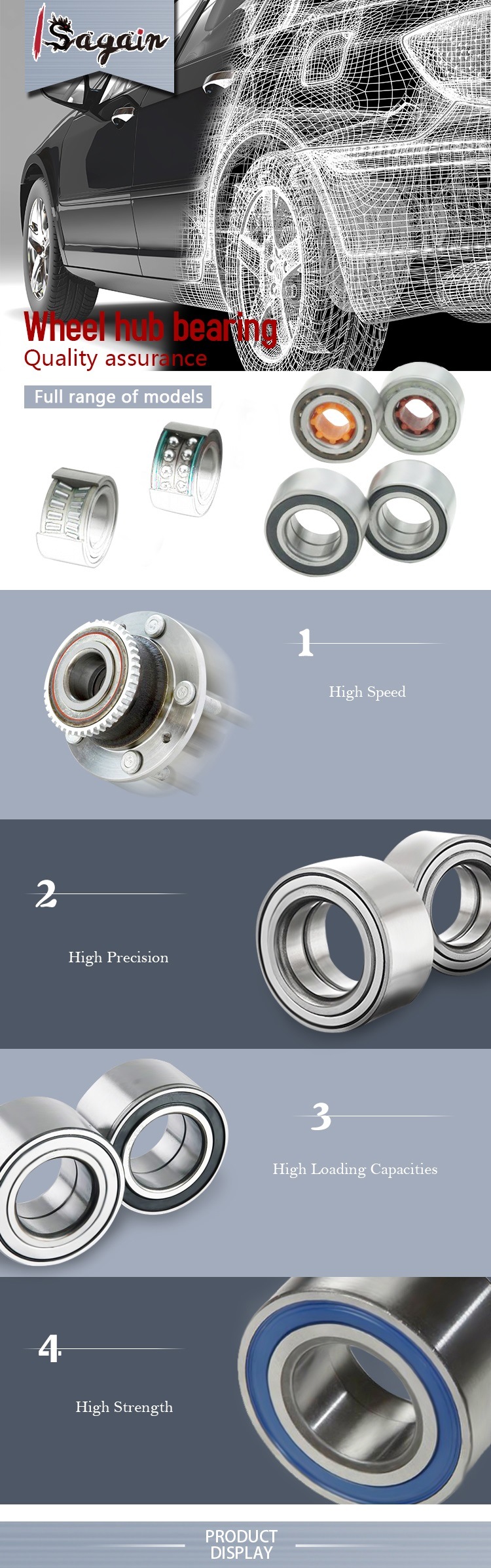 One-Way Sprag Overrunning Clutch Bearing Csk35PP 35X72X17mm with Two Keyways