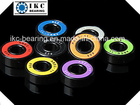 High Speed ABEC-5/ABEC-7 / ABEC-9/ABEC-11 Skateboard Skateshoes Wheel Bearing, Hrid Ceramic Ball Bearing 608-2RS, 608zz (8X22X7mm)