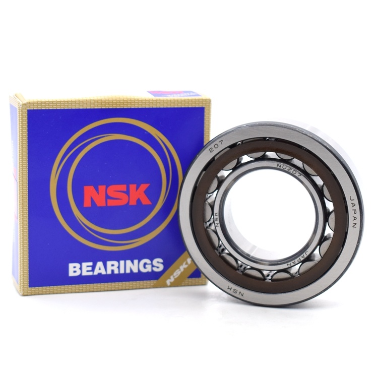 NSK Bearing Distributor Sale Cylindrical Roller Bearing Nu206 Nu207 Nu208