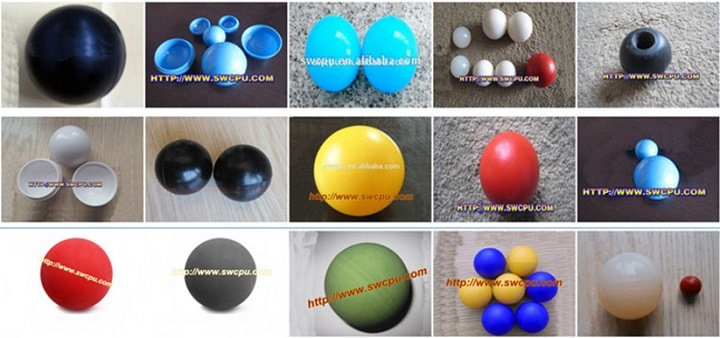 OEM Colorful PE Hollow Balls / Hollow Plastic Balls