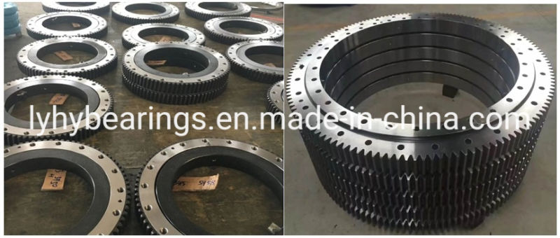 Ungeared Ball Turntable Bearing 08 0307 00 Slewing Ring Bearing
