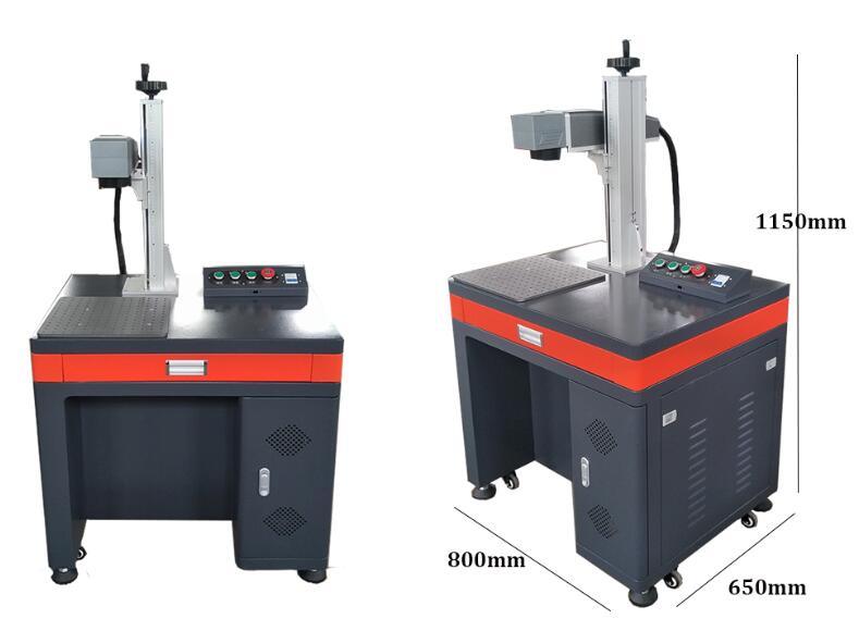 Aluminium Stainless Steel Bearings 30W Laser Engraving Marking Machine