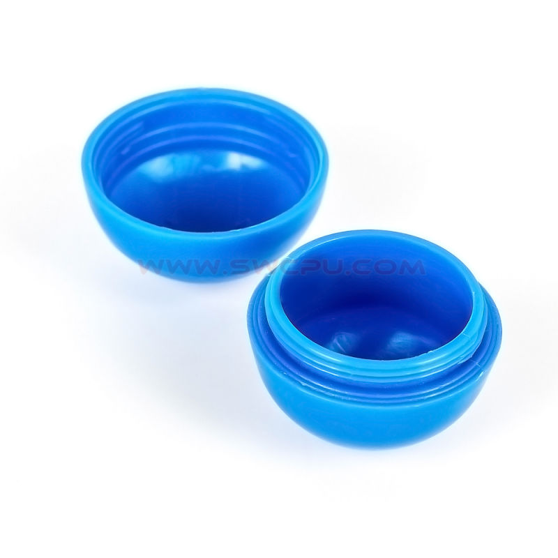 65mm Blue Color Polypropylene Plastic Hollow Sphere / Large Ball