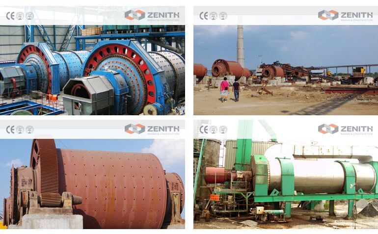 Zenith Non-Metallic Minerals Ball Mill with SGS