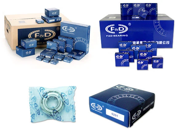 F&D bearings Skateboard special deep groove ball bearing size 608 RS or ZZ skateboard bearings 8X22X7mm