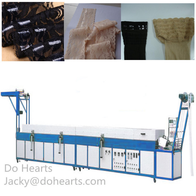 Automatic Silicone Lace Coating Machine for Socks Stocking Legwear