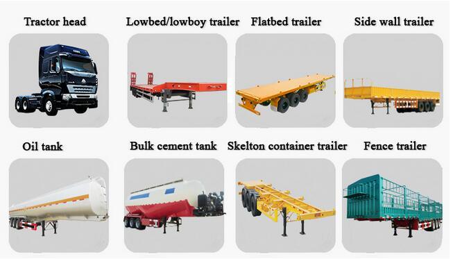 China Sinotruk HOWO Heavy Duty Dump Trucks Cargo Trucks Tractor Trucks
