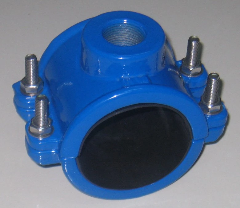 Hot Sale Ductile Iron Saddle Clamp for PVC PPR Pipe