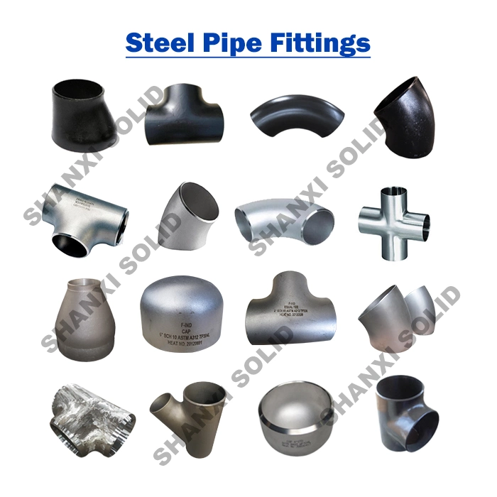 ANSI Black Carbon Steel A234wpb Concentric Reducer Seamless Pipe Fittings
