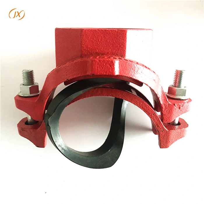 FM UL Certification Ductile Malleable Iron Pipe Fitting Mechanical Tee