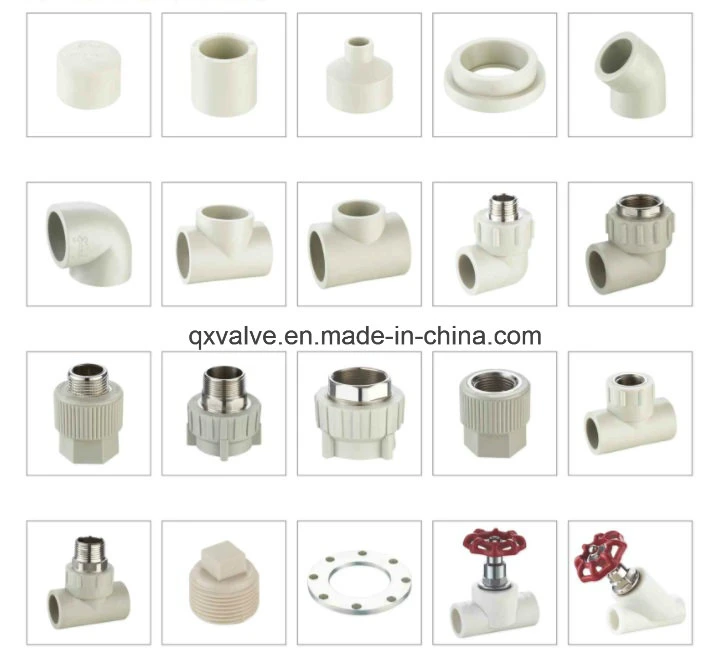 Plastic Pipe Fittings PPR Coupling for Cold, Hot Water Supply