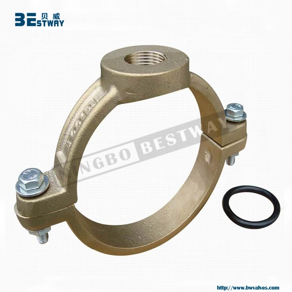 Pipe Clamp Bronze Saddle Clamp