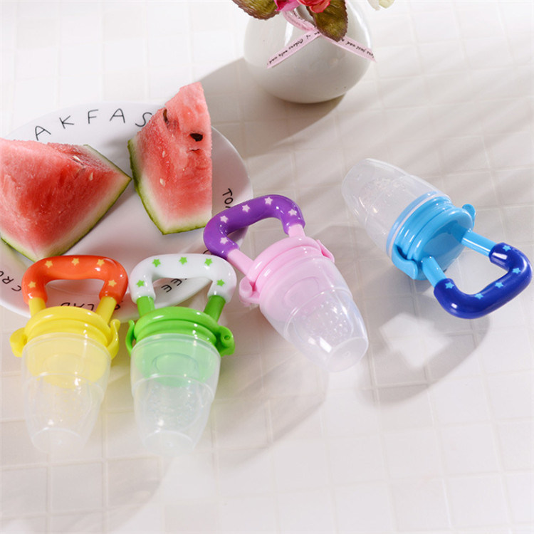 Silicone Baby Teether Soother Baby Fruit Feeder Pacifier