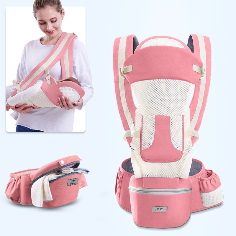 Baby Carrier Hip Seat 360 Ergonomic Baby Carrier and Baby Breathable Travel Carrier