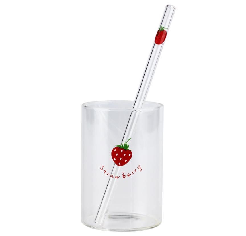 Tea Cup/Fruit Juice Cup/Whisky Glass/Milk Cup Breakfast Cup/Water Glass/Wine Set/Glass Beverage Cup/Stripe Cup/Glass Straw Cup
