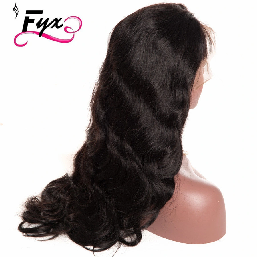 Fast Delivery Hair Weave Body Wave HD Lace Human Hair Wig with Baby Hair