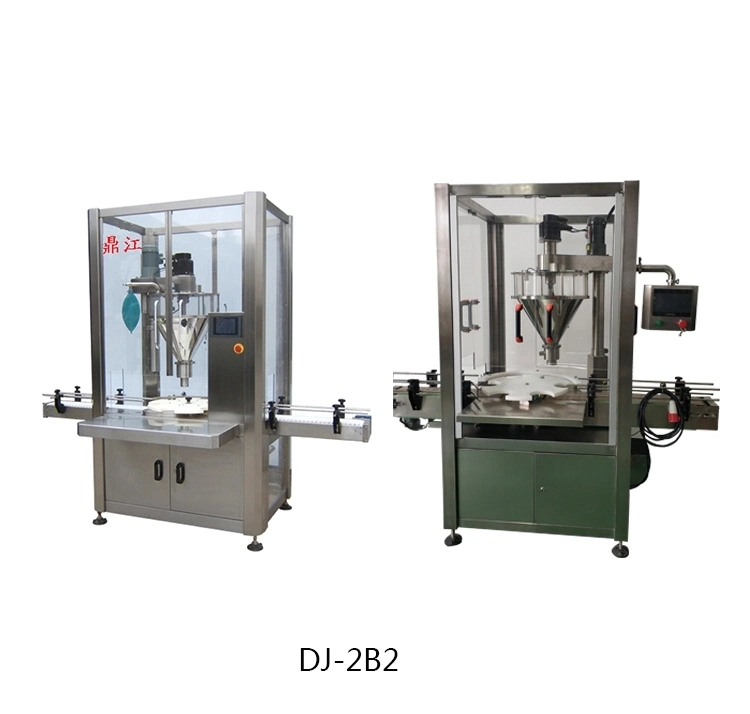 DJ-2b2 Stainless Steel Automatic 200g 1kg Milk /Protein Powder Bottle Filling Packing Packaging Machine