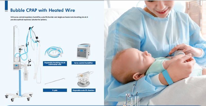 Medical Bubble Ncpap Infant Respirator Newborn Babies CPAP