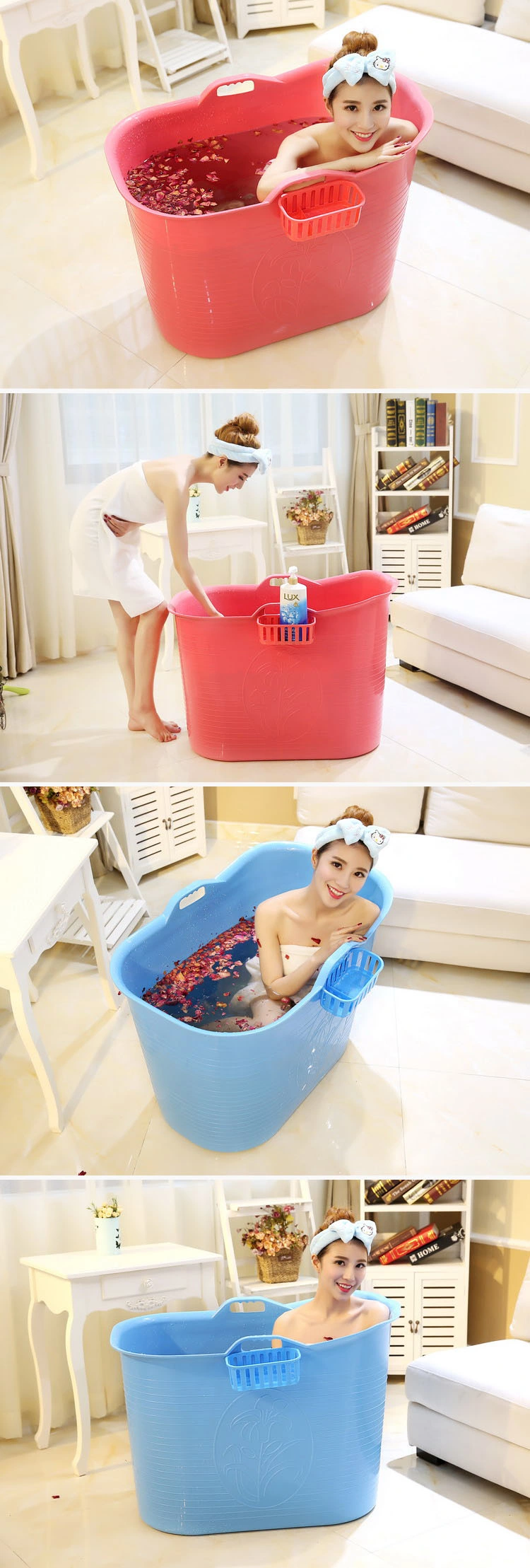2020 SGS Test Passed PP5 Plastic Portable Bathtub for Adults, Plastic Bucket Baby Bath Tub for Sale