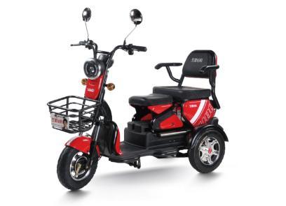 Small Electric Tricycle with Baby Seat in Front 48V350W