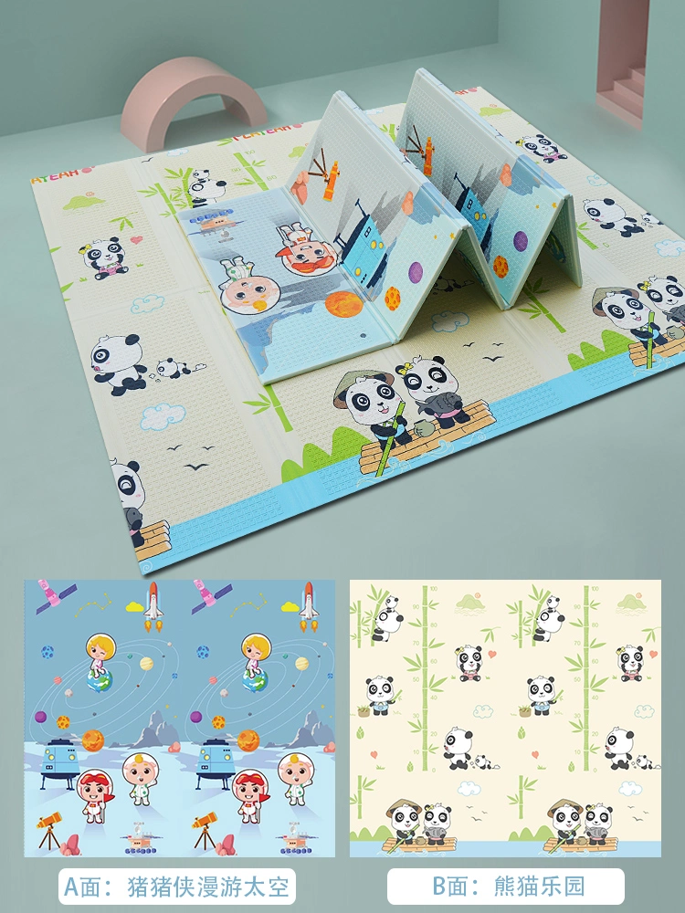 Folding Waterproof XPE Foam Baby Floor Eco-Friendly Crawling Mat Educational Puzzle Baby Playing Mat
