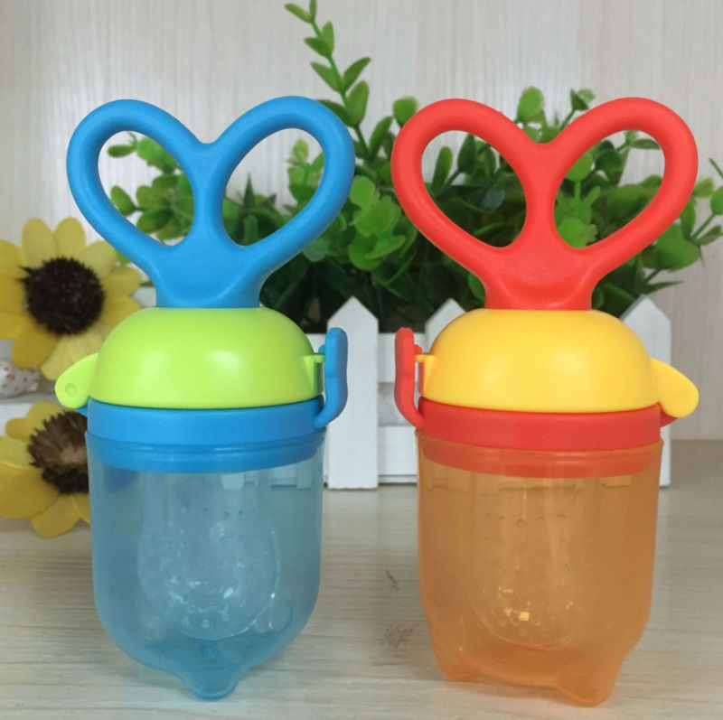 Baby Food Dispenser with Silicone Net for Teething Baby