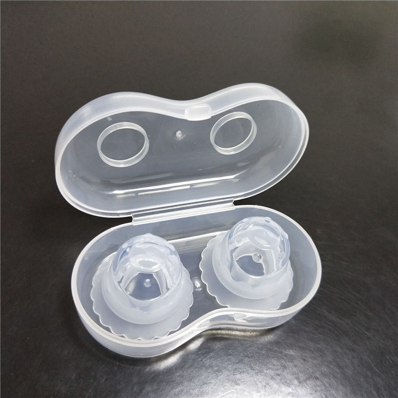 Pure LSR Silicone Nipple Puller with Plastic Container