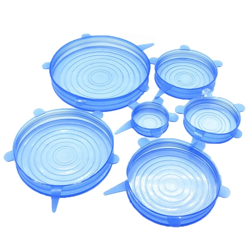 Stretchable 8 PCS Silicone Stretch Lids Silicone Bowl Lids