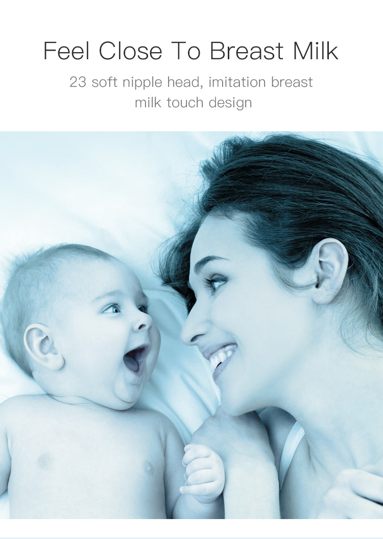 Baby Silicone Nipple Feeding Bottle Necessities Standard Neck