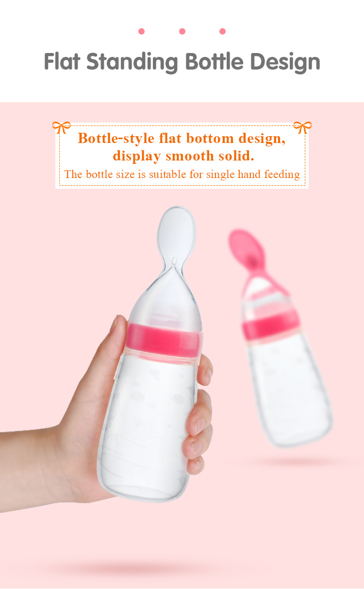 Silicone Baby Feeidng Bottle Silicone Baby Feeder