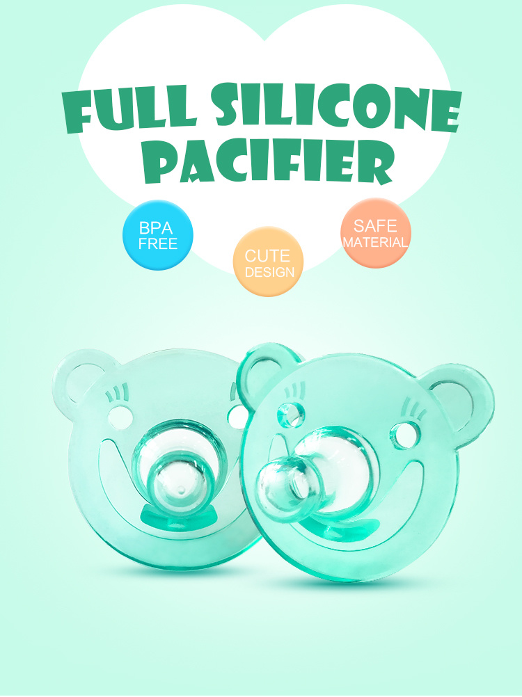 Silicone Baby Pacifier Soother BPA Free Baby Pacifier Baby Soother Factory
