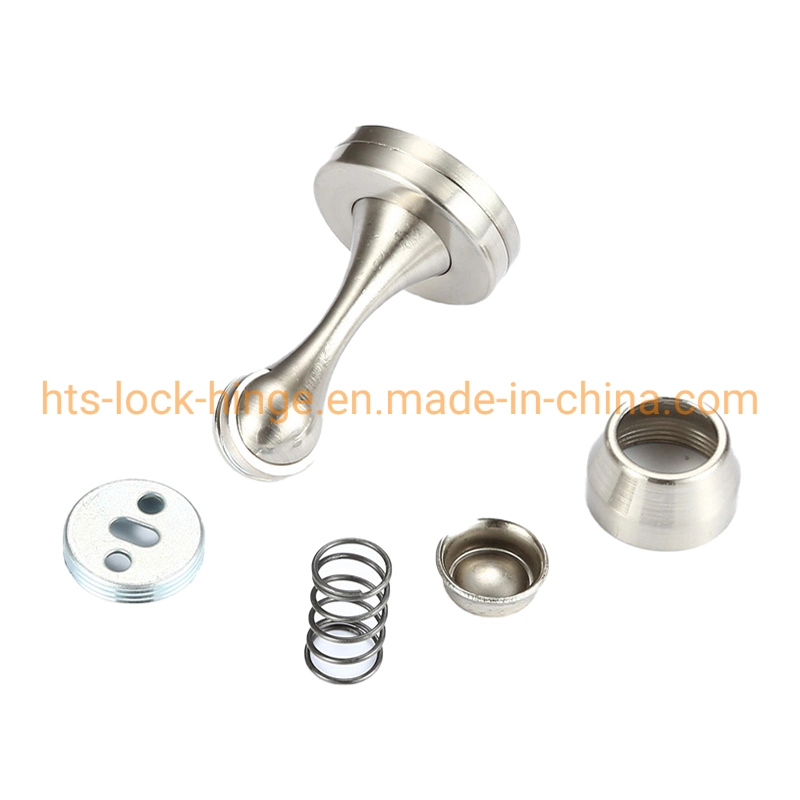 Door Guard Door Hardware Zinc Alloy Door Stopper Magnetic Catch for Floor or Wall Mounted