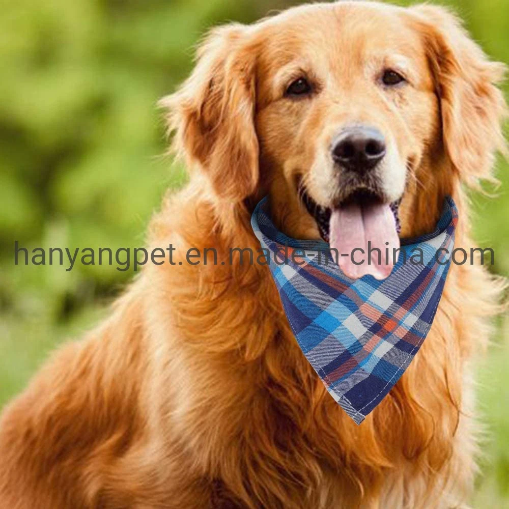 Dog Bandanas - Washable and Reversible Triangle Cotton Dog Bibs Scarf