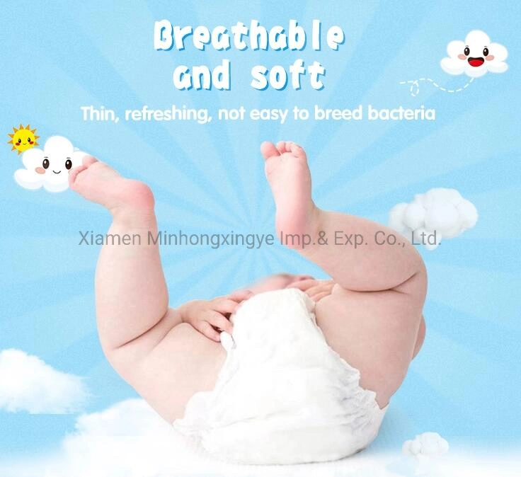 Grade B Soft Breathable Baby Product Sleepy Disposable Ready Stocklot Baby Diapers Pullup Baby Diaper