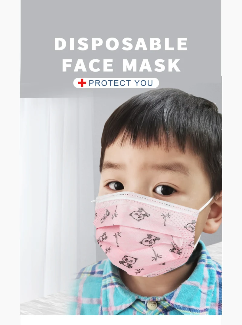 3 Ply Reusable Kids Face Mask/Face Mask for Kids