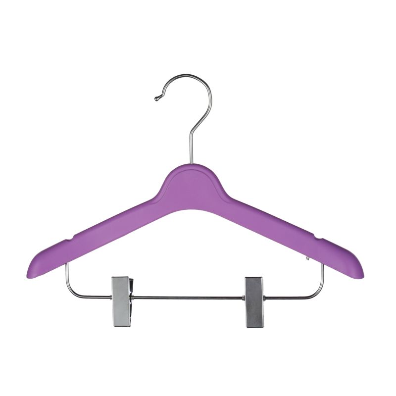 Recycled Kids Hangers Child Hangers with Metal Clips for Baby