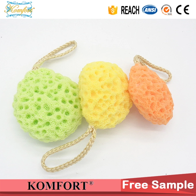 Customized Natural Konjac Bath Soap Mesh Puff Facial Sponge Wholesale