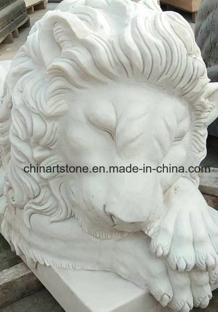 China Carving by Hand Door Guards Lion